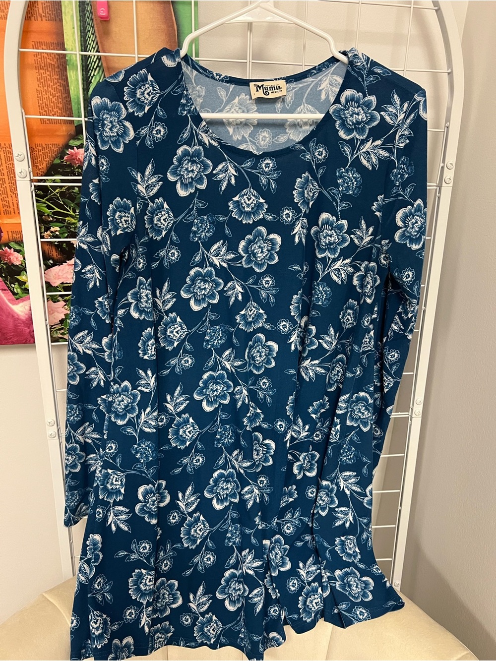 Show Me Your MuMu Teal Floral Mini Dress